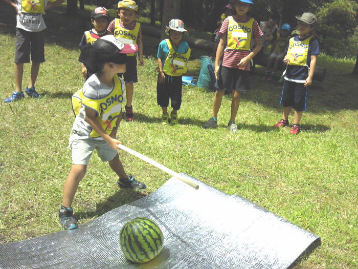 夏合宿が始まります 幼児活動研究会株式会社 コスモスポーツクラブ